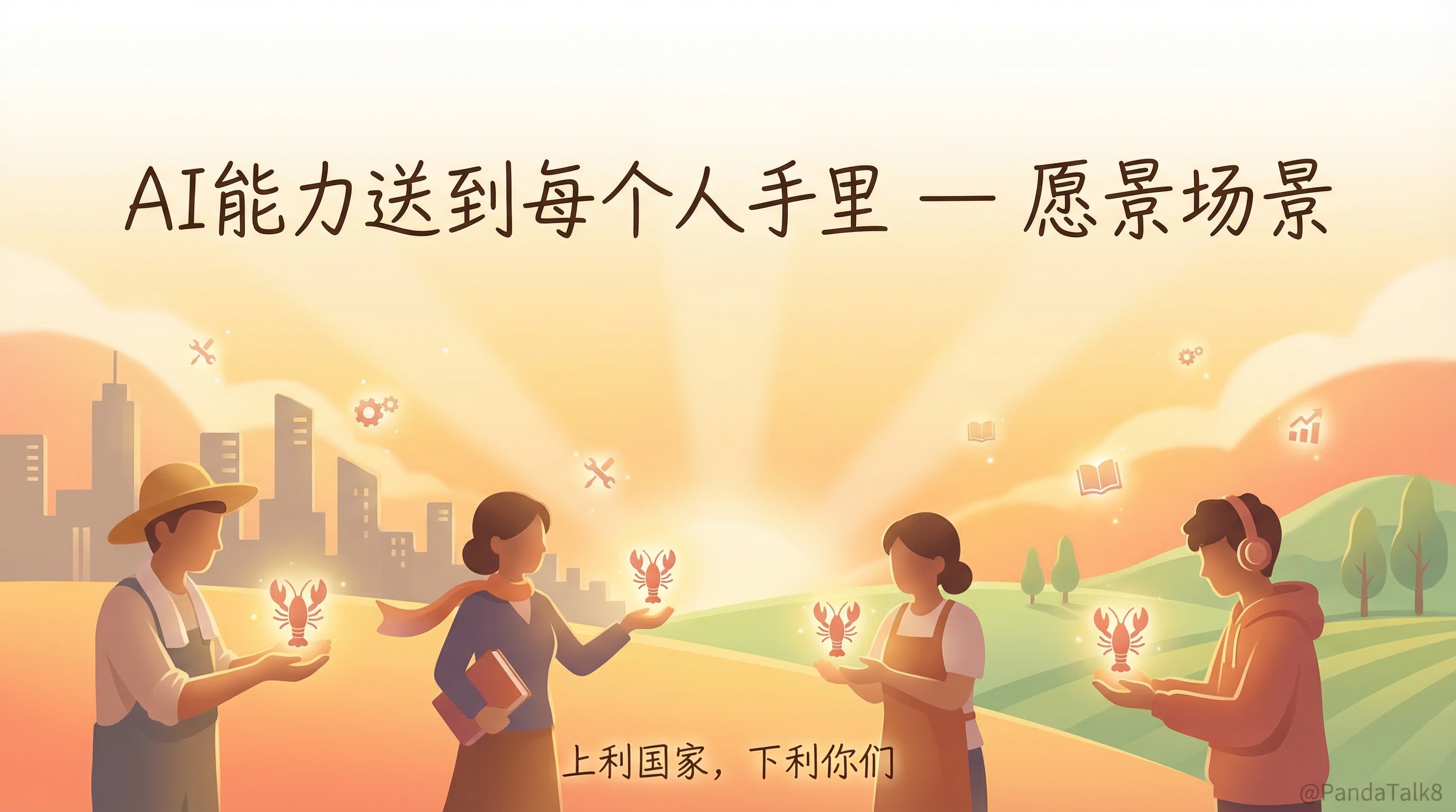AI能力送到每个人手里